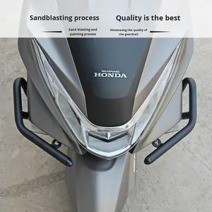 Pré-<span class=keywords><strong>vente</strong></span> : Nouveaux pare-chocs de moto anti-chute modifiés pour accessoires Honda Wuyang NCR125 – Barre de protection <span class=keywords><strong>en</strong></span> excellent état - Product Image 2