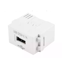 Módulo de Alimentación USB Tipo 128 de 5V 2.1A 1A, Enchufe de 220V, Módulo Cargador de Teléfono Móvil, Adaptador de Interruptor, Transformador, Kit Electrónico