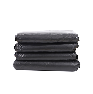 Custom Wholesale Black Trash Fold Custom Jumbo Black Ldpe Biodegradable <b>Roll</b> Manufacturers Black <b>Plastic</b> 55 Gallon Garbage Bags - Product Image 6