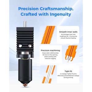 Kit de bloc chauffant en céramique Creality K2 Plus, accessoire d'imprimante 3D résistant aux hautes températures, en métal, Chine - Product Image 4