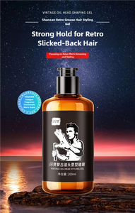 Kendi marka olmayan yapışkan saç jeli kalıplama saç jeli özel etiket profesyonel şekillendirici jel berberler için - Product Image 3