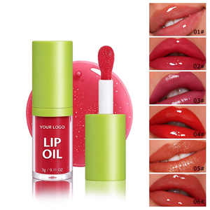HKH Huile pour les lèvres hydratante personnalisée au collagène végétalien, huile de jojoba, acide hyaluronique, vitamine C, niacinamide et beurre de karité pour lèvres sèches et éclaircissantes - Product Image 1