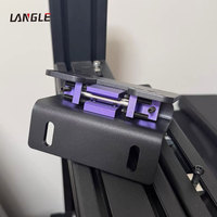 Kit de plaque VESA universelle réglable, support de moniteur en métal robuste pour la configuration d'un cockpit de course, support VESA