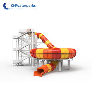 Toboggan aquatique géant Cmwaterparks, toboggan Super Bowl, <span class=keywords><strong>parc</strong></span> aquatique en fibre de verre pour <span class=keywords><strong>parc</strong></span> <span class=keywords><strong>d</strong></span>'<span class=keywords><strong>attractions</strong></span> commercial - Product Image 6