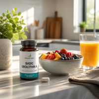 Urolithin A Liposomal OEM en Gros, Pureté 98%, Complément Anti-Âge et Longévité pour la Récupération Musculaire des Adultes