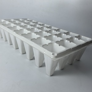 Vassoio rettangolare di plastica della piantina per i fori profondi delle cellule di agricoltura per il mais & il pomodoro che coltiva & semina nelle serre - Product Image 4