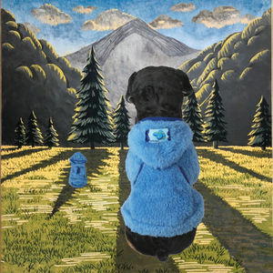 Winter warm Sherpa Fleece Haustier Onesie Cartoon Hund Katze Hoodie Solid Pattern Einfaches Design Zeitlich begrenzte Förderung für kleine mittlere - Product Image 3