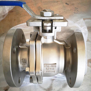 Vanne à boisseau sphérique à double face à brides ANSI 300lb en acier inoxydable CF8 CF8M WCB Taizhou ZT0034 - Product Image 5