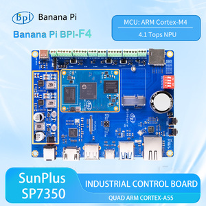 Placa de Control Industrial <span class=keywords><strong>Banana</strong></span> <span class=keywords><strong>Pi</strong></span> Bpi-f4 Sunplus Sp7350 Cortex-m4 Quad Cortex-a55 4.1 Tops Npu Ai Smart Board - Product Image 6