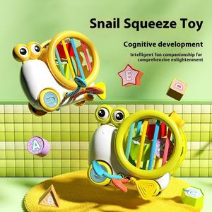 Juguete Educativo de Caracol para Bebés, de Plástico, para Jugar con los Dedos, para Emparejar Formas, Juguete de Educación Temprana para Bebés y Niños - Product Image 6