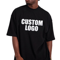 Kaos Oversize Gaya Jalanan Bahan Katun 100% Berat, Pakaian Custom, Pesanan Grosir ODM