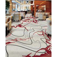 Moquette murale de luxe pour hôtel 5 étoiles, moquette Axminste à vendre