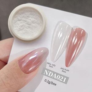 Polvo de uñas efecto espejo Aurora Moonlight, pigmento brillante cromado para decoración de uñas con gel UV, para salón de manicura o uso personal. - Product Image 3