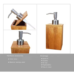Ensemble <span class=keywords><strong>de</strong></span> <span class=keywords><strong>salle</strong></span> <span class=keywords><strong>de</strong></span> <span class=keywords><strong>bain</strong></span> en bambou au design moderne, nouveau style, ensemble <span class=keywords><strong>de</strong></span> <span class=keywords><strong>salle</strong></span> <span class=keywords><strong>de</strong></span> <span class=keywords><strong>bain</strong></span> <span class=keywords><strong>de</strong></span> luxe, <span class=keywords><strong>décoration</strong></span>, accessoires pour la maison et l'hôtel - Product Image 5