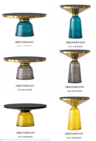 Table ronde en acier inoxydable, meuble de maison, 16 pouces