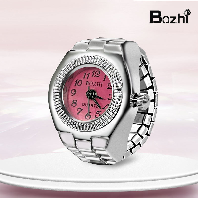 Bozhi-02 Ring Watch - Creative Alloy Case Sports Quartz