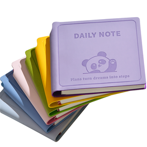 Tùy chỉnh A7 <span class=keywords><strong>mini</strong></span> da kế hoạch máy tính xách tay Túi xách tay Tạp Chí Nhật ký văn phòng phẩm và trường học Nguồn cung cấp bán buôn 10*10cm - Product Image 1