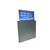 Moniteur de bureau motorisé à double écran de 21,5 pouces, inclinable, IPS, flexible, pour visioconférence, système de vote, design dissimulé pour les écoles