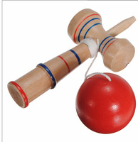 Jeu de Kendama traditionnel japonais artisanal pour enfants, entraînement aux compétences de trompettiste, jouet en bois Kendama
