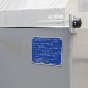 Prova di spruzzo di sale umido macchina di spruzzo di sale macchina di prova della nebbia di sale con sensore di temperatura Wireless - Product Image 5