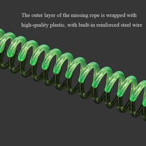 Cordon de poteau de retenue élastique télescopique fil en plastique accessoires de corde manquante pour la pêche dans le ruisseau de la rivière du lac - Product Image 4