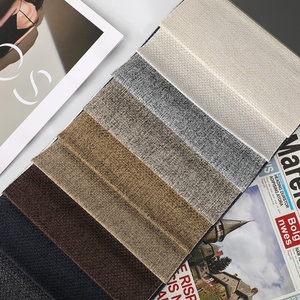 Tela de Tapicería para Sofás <span class=keywords><strong>Oslo</strong></span> 100% Poliéster, Lino Tejido de Alta Calidad, Estilo Liso, el Más Popular para Sofás - Product Image 6