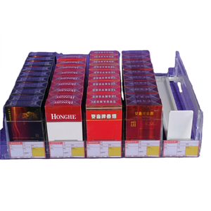 ระบบดันชั้นวางแบบสปริงฟีดสำหรับร้านค้าปลีกชั้นวางพลาสติก - Product Image 1