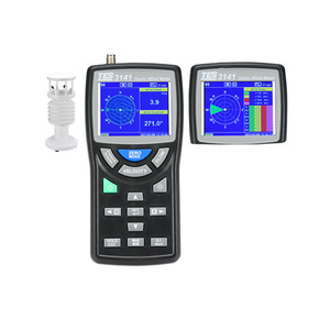 TES-3141T เครื่องวัดทิศทางและความเร็วลมแบบอัลตราโซนิกแบบพกพา (เมตร/วินาที) - Product Image 1