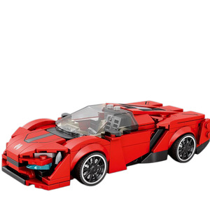 Zhenzhuan 803 Lykan Racing <b>Car</b> <b>Model</b> <b>Building</b> Blocks 200-400 Pieces Educational Toy For Boys Age 8-13 - Product Image 2
