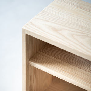Wabi-Sabi Style White Ash Wood <b>Coffee</b> <b>Table</b> Japanese Style Mortise Tenon Modern Minimalist Living Room Furniture for <b>Small</b> - Product Image 3