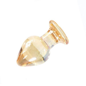 無料のカスタムボックス-女性の大きな巨大な大きな透明物クリスタルアナルバットプラグビーズガラスディルドペニス - Product Image 1