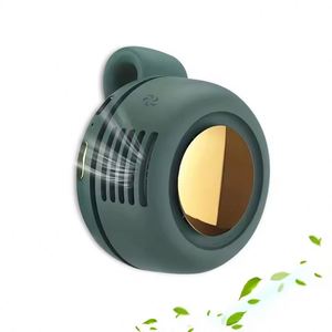 Ventilateur portable silencieux sans pales, mini, à clipser pour chemise, taille réglable, 3 vitesses, ventilateurs tournoyants suspendus - Product Image 1
