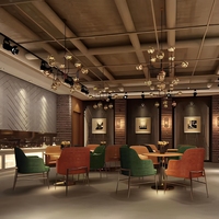 Ensemble de meubles de salon, table et chaises de style moderne pour hôtel et café