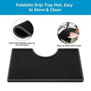 Kegerator için kaymaz PVC damlama tepsisi ile paslanmaz çelik çift musluk taslak bira kulesi - Product Image 2