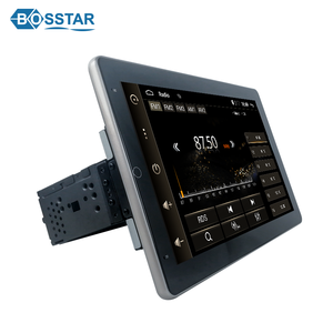 Système audio de voiture universel Bosstar avec écran <span class=keywords><strong>Tesla</strong></span> IPS rotatif de 10 pouces, navigation GPS Android, vidéo de voiture - Product Image 3