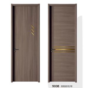 Porte intérieure en bois massif à battant moderne, coupe-vent, finition contemporaine, couleur blanche, pour appartement, prix réduit - Product Image 6