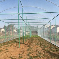 Kit complet de serre en fibre de verre, structure de serre anti-corrosion, support de serre agricole