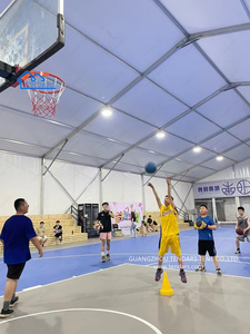 Aluminum Sports Pavilion Professional Basketball Badminton Tennis Venue Solution All <strong>Weather</strong> Training Competition Space - Product Image 2