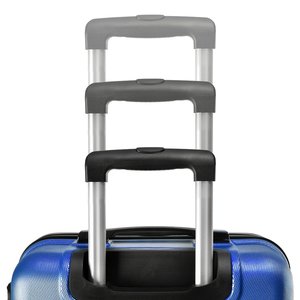 Valise trolley en ABS avec serrure à combinaison et fermeture éclair, unisexe, 28 pouces, bagage de voyage - Product Image 3
