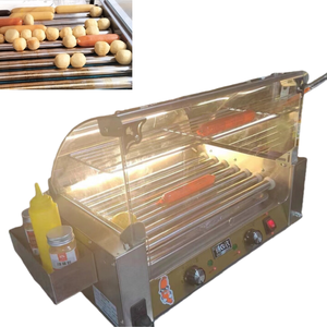 Commercial Grade Hot Dog Roller Roaster Equipment <b>with</b> Speed Adjustment and Efficient Heating - Product Image 1