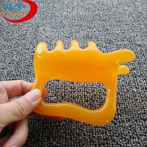 2025 chino tradicional Gua Sha Guasha herramienta de masaje de raspado resina Natural Gua Sha tablero artesanías de plástico - Product Image 2