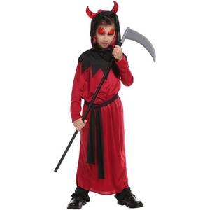Disfraz de Carnaval para niño, disfraz de <span class=keywords><strong>Diablo</strong></span>, Halloween, Guerrero real - Product Image 4