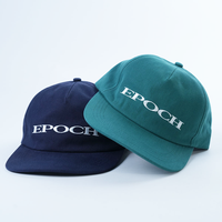 Topi Snapback katun Premium tidak terstruktur kualitas tinggi 5-panel topi Logo bordir kustom modis Sporty grosir