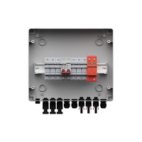 Boîtier de Combinateur Solaire Photovoltaïque MythEle DC500V 3 Entrées 1 Sortie 500V, Étanche IP65, Certifié CE, Boîtier PC+ABS