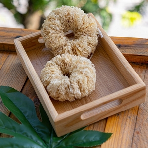 Faible MOQ, usine vietnamienne, éponge à récurer KB19 écologique en loofah, super douce, pour la cuisine, lavage de la vaisselle, non abrasive - Product Image 5