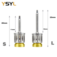 Kit chirurgical complet pour implants dentaires 420F, 16 modèles de tournevis autoclavables pour procédures d'implantation dentaire universelles