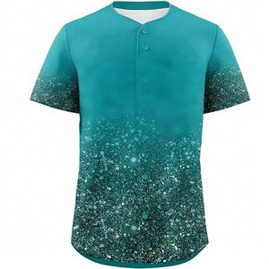 Venta al por Mayor de Camisetas de Béisbol Blancas Personalizadas, Estilo Nuevo, Fabricantes OEM, Económicas - Product Image 6