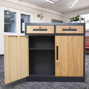 Armoire de classement métallique moderne réglable et verrouillable pour usage commercial et bureautique à domicile - Product Image 5