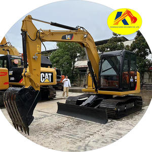 8 toneladas usadas para excavadora de orugas hidráulica 307E con motor C2.4T y bomba Máquina excavadora de segunda mano a la venta - Product Image 1