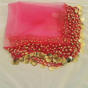 Pañuelo Cuadrado Clásico Hecho a Mano con Cuentas de Organza y Crochet <span class=keywords><strong>para</strong></span> Danza del Vientre, <span class=keywords><strong>para</strong></span> <span class=keywords><strong>Adultos</strong></span> - Product Image 6
